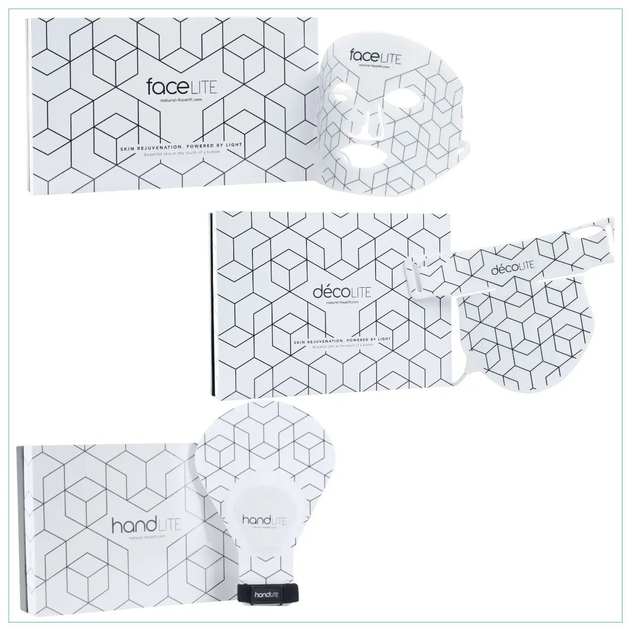 faceLITE, decoLITE & handLITE Bundle - Natural Facelift Company